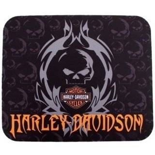 Mouse Pad   Vicious Skull   Black   Harley Davidson by Harley Davidson