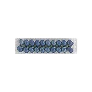 : Mill Hill Antique Glass Seed Beads 2.63 Grams/pkg matte Cadet Blue 