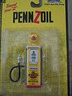 1950s PENNZOL GAS PUMP DIE CAST METAL NEW YELLOW & BLACK