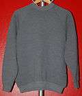 VTG Fruit of the Loom Charcoal Grey Sweater XL Made in USA 14 oz