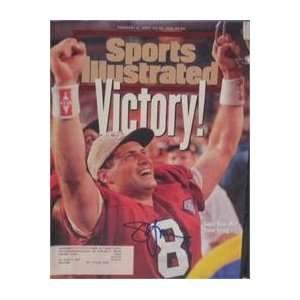  Steve Young autographed Sports Illustrated Magazine (San 