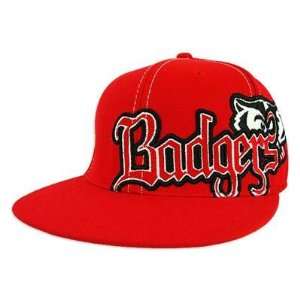  Wisconsin Badgers Saga Flat Bill Hat: Sports & Outdoors