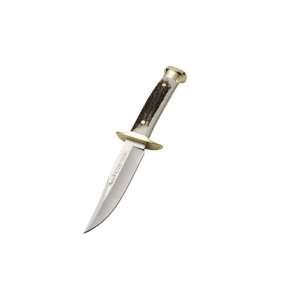  Muela Bowie Full Tang Fixed Blade Knife 7.125 Inch, Stag 