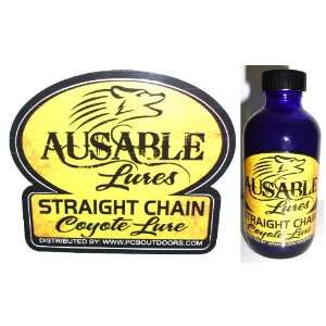   : Ausable Brand Lure Straight Chain Coyote Lure 4 oz: Everything Else