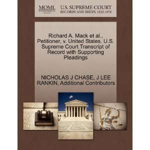  Richard A. Mack et al., Petitioner, v. United States. U.S 