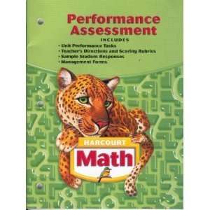    Harcourt Math Grade 5 Performance Assessment: Harcourt: Books