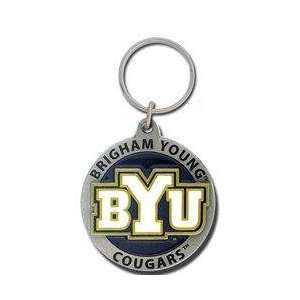  NCAA Team Logo Key Ring   BYU Cougars