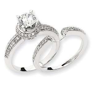   Diamond Semi mount Engagement Ring Diamond quality AA (I1 clarity, G I