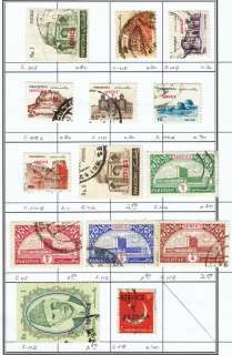 PAKISTAN Collection 435 Different Stamps 1947/1995  