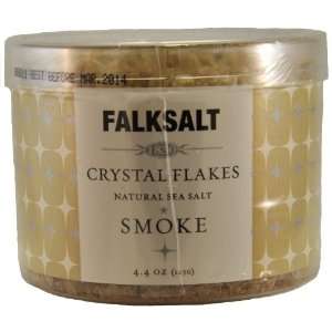 Falksalt Crystal Flakes, Smoke, 4.4 Ounce  Grocery 