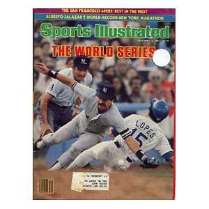  The World Series 1981 Sports Illustrated Sports 