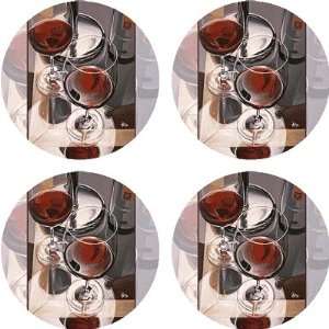  THIRSTYSTONE COASTERS CHEERS   RED WINE IN VENICE 