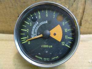 Kawasaki H1 Triple Good Original Tachometer 1972 #US  