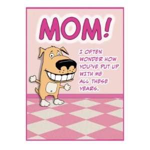Cute, funny Mothers Day card: Adorable