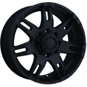  16x8 Black Wheel Ultra Gauntlet 8x6.5 Automotive