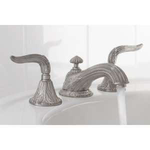   Widespread Lavatory Faucet 2300 F1 SN Satin Nickel: Home Improvement