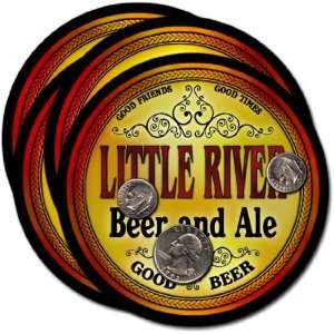 Little River, KS Beer & Ale Coasters   4pk