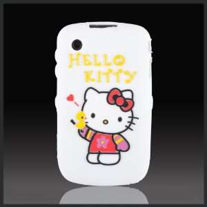 Hello Kitty Embossed White Flexa silicone case cover for Blackberry 