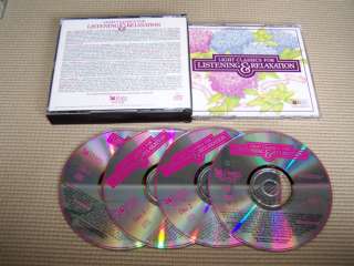   Light Classics Listening and Relaxing 4 CDs Classical Music   