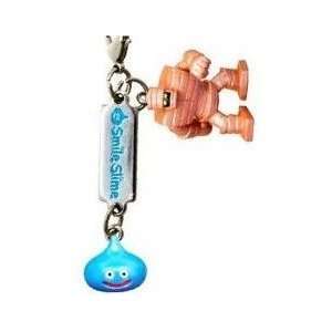   Dragon Quest Slime and Golem Cell Phone Charm Keychain: Toys & Games