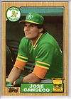 Lot of THIRTY 1987 Topps Coins JOSE CANSECO (#6) ****
