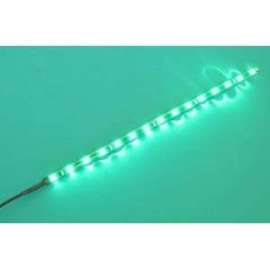  Green 12v 12 LED Strip Light 