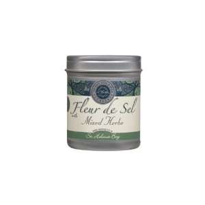 Fleur De Sel Mixed Herbs Salt (Economy Case Pack) 3.5 Oz Tin (Pack of 