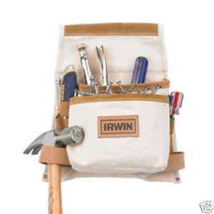 Irwin 8 Pocket Nail and Tool Pouch 4031038  