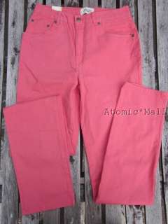 Womens St Johns Bay Jeans Sweet Coral Pink SZ 8 UT  