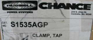 New Hubbell Chance S1535AGP Hot Line Tap Clamp  