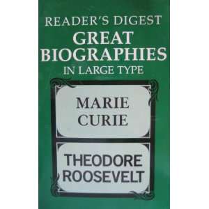  Readers Digest Great Biography (in LARGE TYPE) Marie Curie 