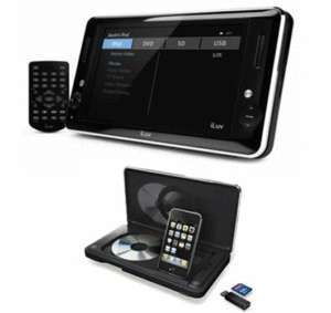   PORTABLE MULTIMEDIA PLAYER FOR IPOD/DVDS 0639247170216  