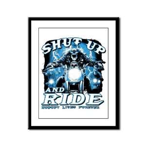   Panel Print Shut Up And Ride Nobody Lives Forever: Everything Else