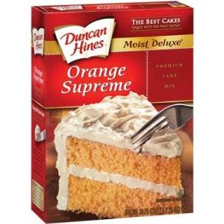 Duncan Hines Moist Deluxe Caramel Cake Mix 18.25oz   6 Unit Pack 