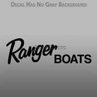 Ranger Boat Decal BOAT CRUISER Truck Window Sticker  