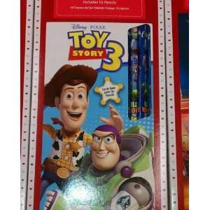  Toy Story 3 Valentines (16 Valentines and 16 Pencils 