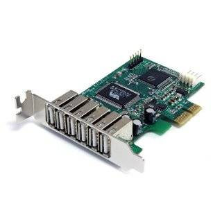 StarTech 7 Port PCI Express Low Profile High Speed USB 2.0 Adapter 