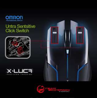 TEAM SCORPION X LUCA Gaming Optical Mouse *SEALED*  