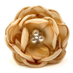  Laliberi Pin and Clip Flower, Pearl and Lace Pink Arts 