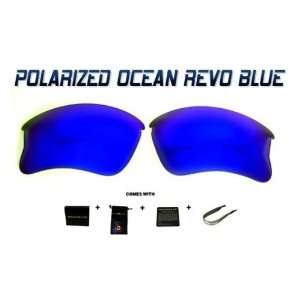   Revo Blue Polarized Lenses for Oakley Flak Jacket: Everything Else