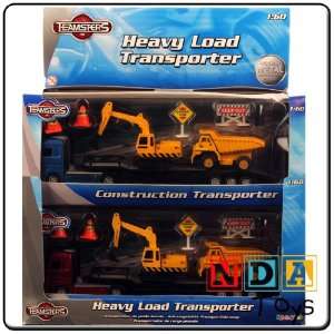    Teamsters Diecast Heavy Load Transporter 1:60: Home & Kitchen