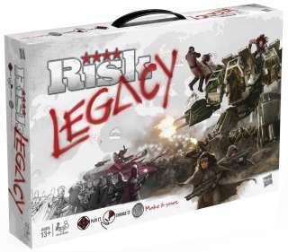 Risk Legacy War Board Game with Plastic Miniatures  