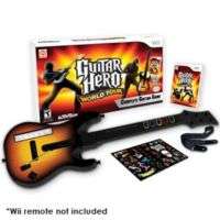   Guitar Hero WORLD TOUR Guitar Kit Bundle set w/video game disc  