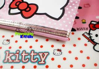 Hello Kitty Stationery Make up Pencil Bag Pouch Case  