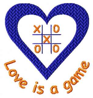 Valentine HeartsLove Is Machine embroidery designs 4x4  