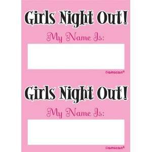  Bachelorette Party Name Tags (16 count) Toys & Games