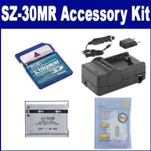 Olympus SZ 30MR Digital Camera Accessory Kit includes 