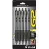 Pilot G2 Retractable Premium Gel Ink Rolling Ball Pen, Bold Point, 5 