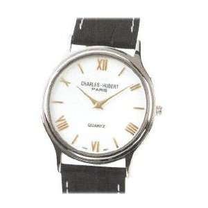 Charles Hubert Premium Super Slim Off White Dial Watch XWA967
