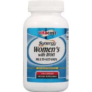  Vitacost Synergy Womens with Iron Multi Vitamin    240 